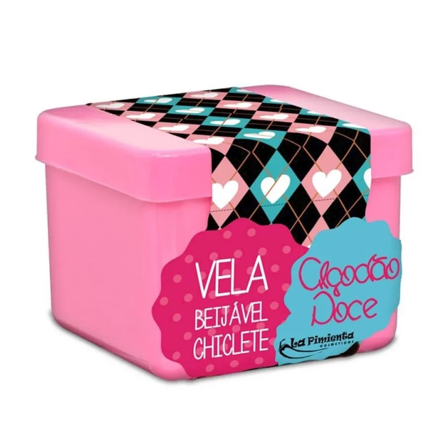 VELA BEIJÁVEL CHICLETE PARA MASSAGEM DE CHICLETE 50G LA PIMIENTA