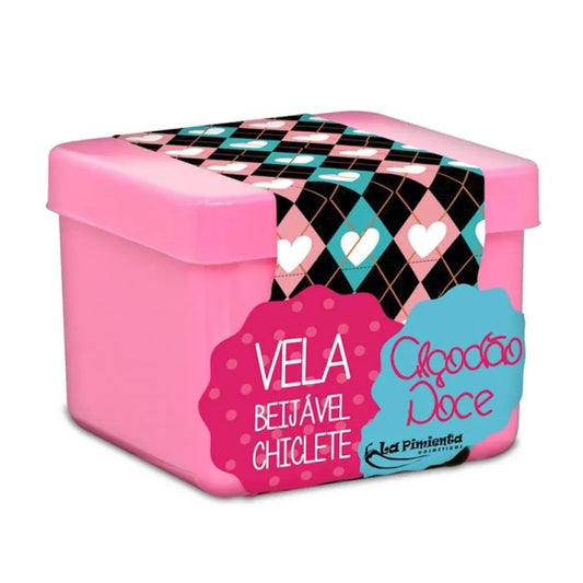 VELA BEIJÁVEL CHICLETE PARA MASSAGEM DE CHICLETE 50G LA PIMIENTA