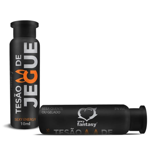 Tesão de Jegue Sexy Energy Energético Afrodisíaco Masculino 10ml