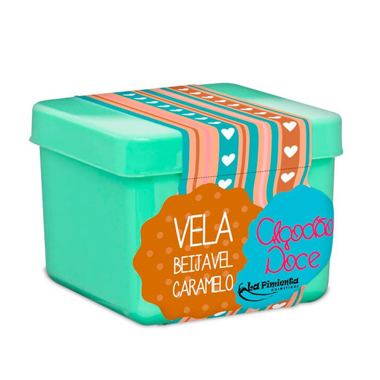 Vela Beijável (Caramelo) Hot para Massagem 50g La Pimienta