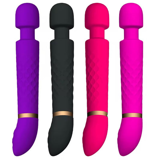 Vibrador Massageador Premium à Prova d’Água – Toque Aveludado