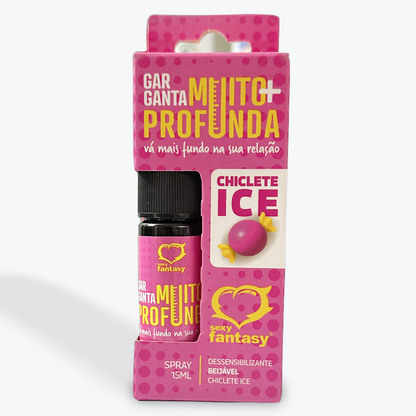GARGANTA MUITO MAIS PROFUNDA ICE DESSENSIBILIZANTE EM SPRAY BEIJÁVEL 15ML